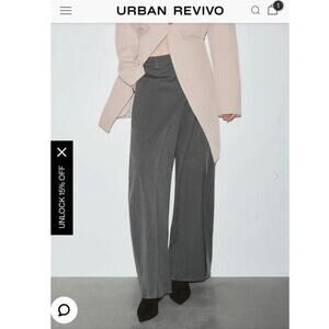 Urban Revivo Wide Leg Trousers US 14